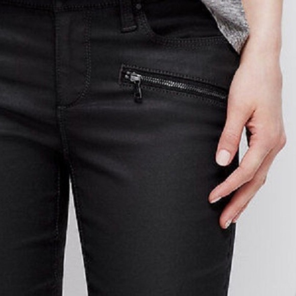 Ann Taylor Super Skinny Modern Fit Moto Jeans - Picture 2 of 8